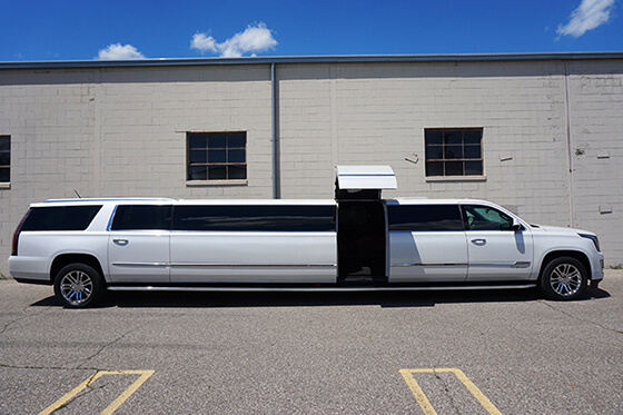 escalade limousine