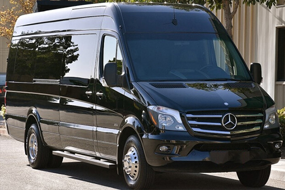 luxurious van